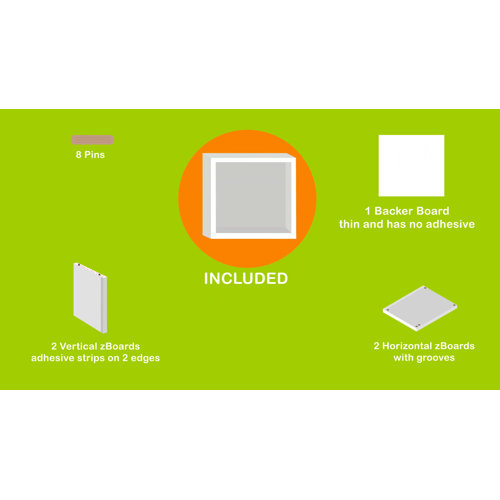 Ebern Designs Skye 12.8'' H x 13.4'' W Zboard Paperboard Cube Bookcase